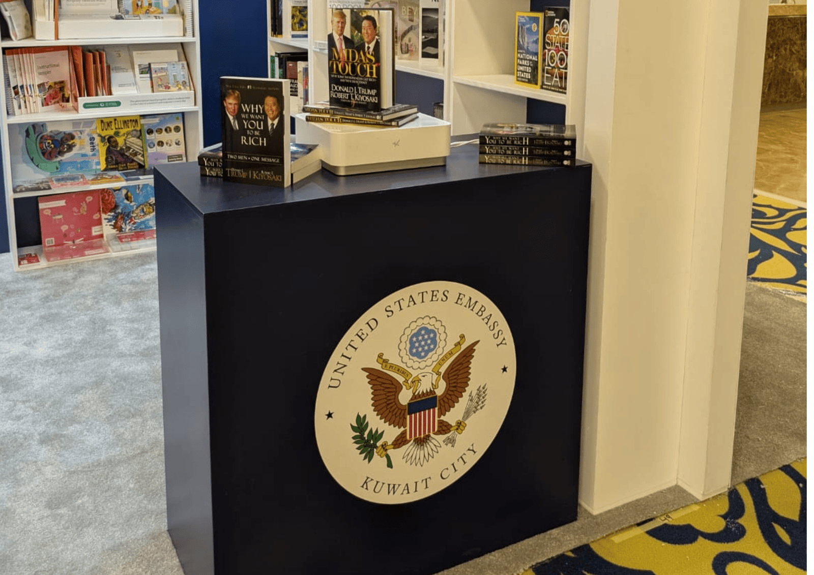 US Embassy Booth - Kuwait Bookfair